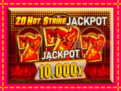 20 Hot Strike Jackpot слот машина преку интернет