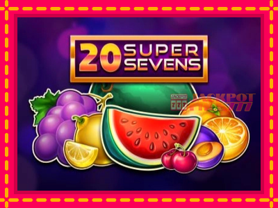 20 Super Sevens слот машина преку интернет