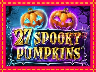 27 Spooky Pumpkins слот машина преку интернет