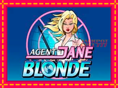 Agent Jane Blonde слот машина преку интернет