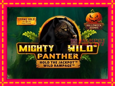 Mighty Wild: Panther Grand Gold Edition Halloween Jackpots слот машина преку интернет