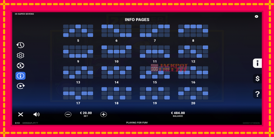 20 Super Sevens автомат со уникатна механика, слика 6
