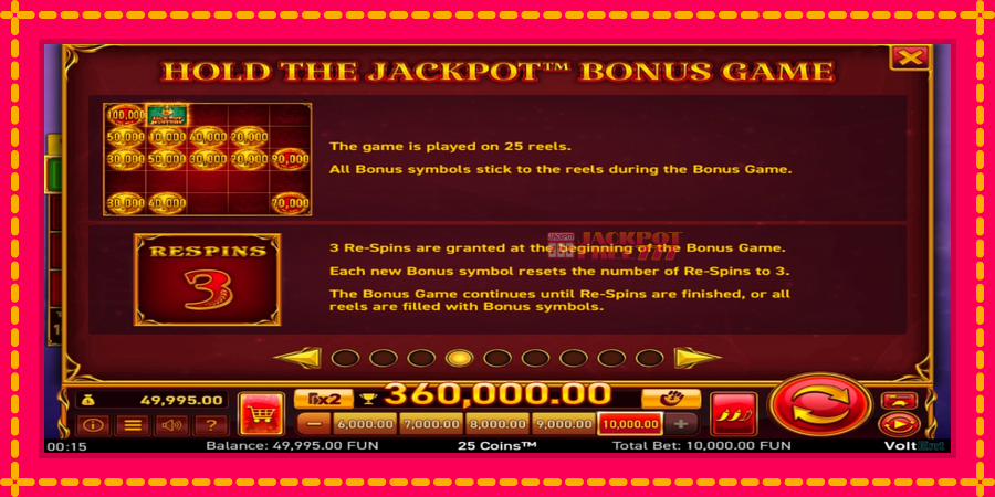 25 Coins Halloween Jackpots автомат со уникатна механика, слика 5