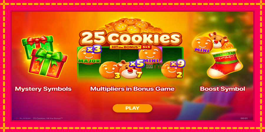 25 Cookies: Hit the Bonus автомат со уникатна механика, слика 1