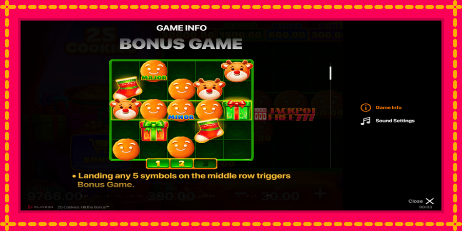 25 Cookies: Hit the Bonus автомат со уникатна механика, слика 6