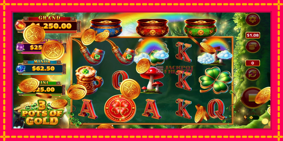 3 Pots O Gold автомат со уникатна механика, слика 4