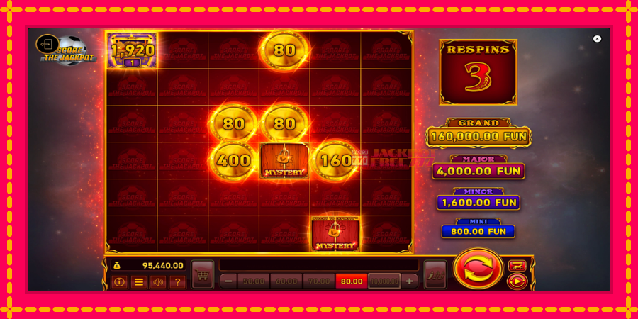 36 Coins Score The Jackpot автомат со уникатна механика, слика 4