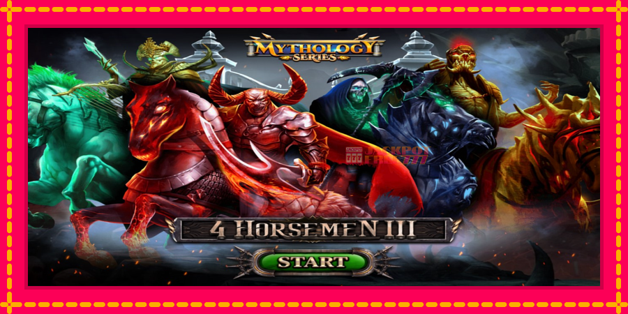 4 Horsemen III автомат со уникатна механика, слика 1