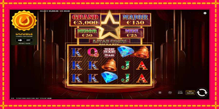 5 Star Coins: Hold & Win автомат со уникатна механика, слика 2