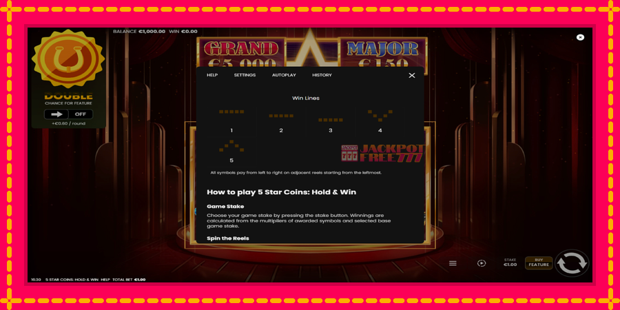 5 Star Coins: Hold & Win автомат со уникатна механика, слика 7