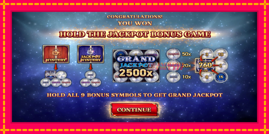 9 Coins Grand Platinum Edition Halloween Jackpot автомат со уникатна механика, слика 3