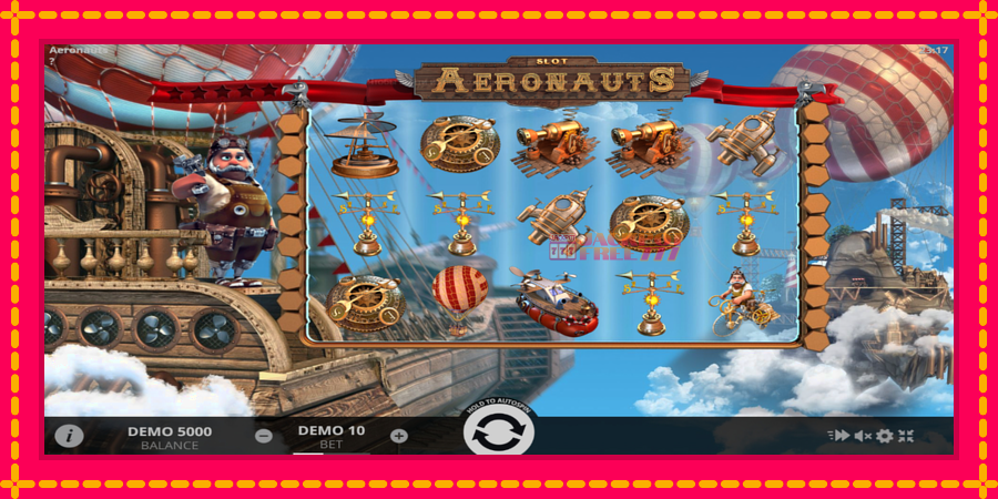 Aeronauts автомат со уникатна механика, слика 1