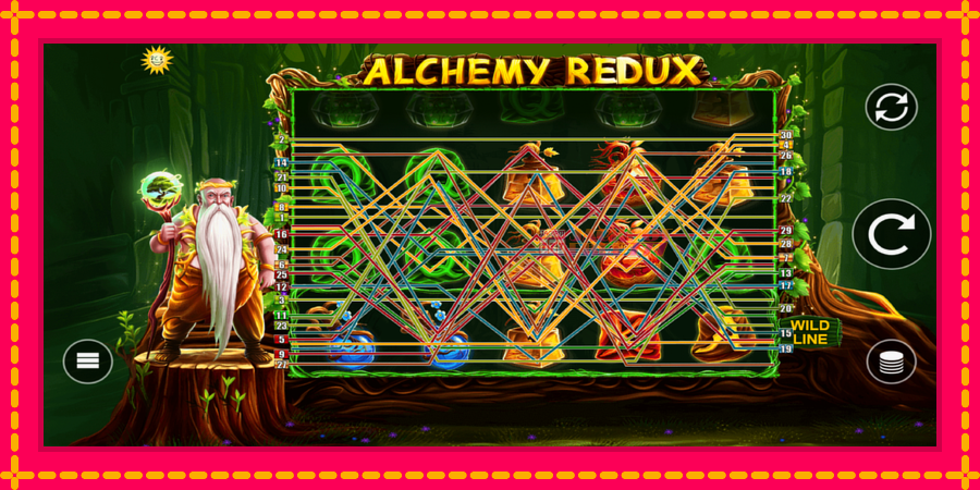 Alchemy Redux автомат со уникатна механика, слика 1