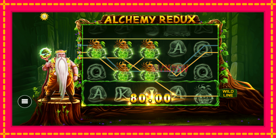 Alchemy Redux автомат со уникатна механика, слика 2