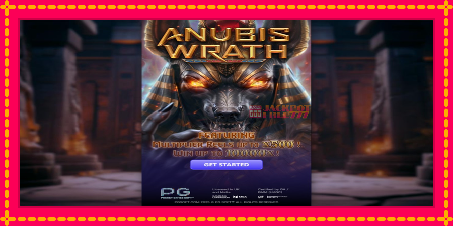 Anubis Wrath автомат со уникатна механика, слика 1