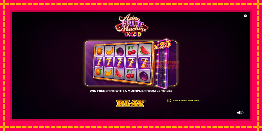 Azino Fruit Machine x25 автомат со уникатна механика, слика 1