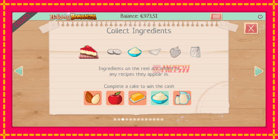 Baking Bonanza автомат со уникатна механика, слика 7