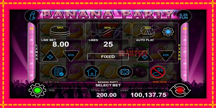 Banana Party автомат со уникатна механика, слика 4