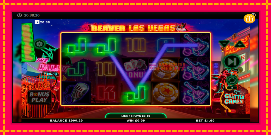 Beaver Las Vegas автомат со уникатна механика, слика 3