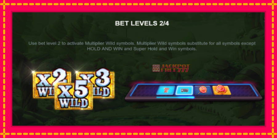 Bets10 Candy 7s Hold and Win автомат со уникатна механика, слика 4