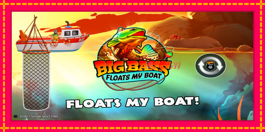 Big Bass Floats My Boat автомат со уникатна механика, слика 1