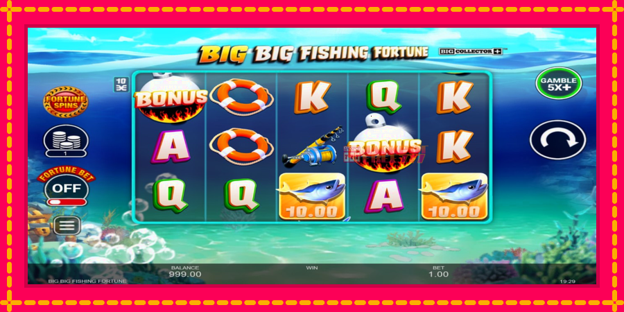 Big Big Fishing Fortune автомат со уникатна механика, слика 2