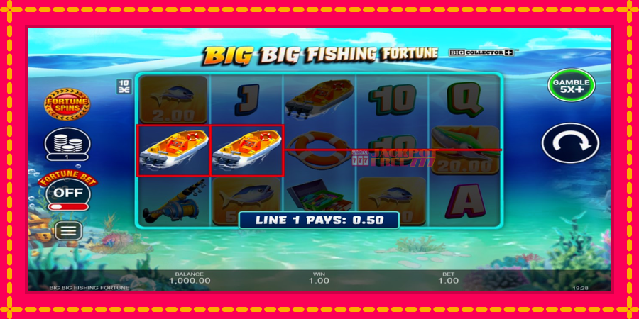 Big Big Fishing Fortune автомат со уникатна механика, слика 3