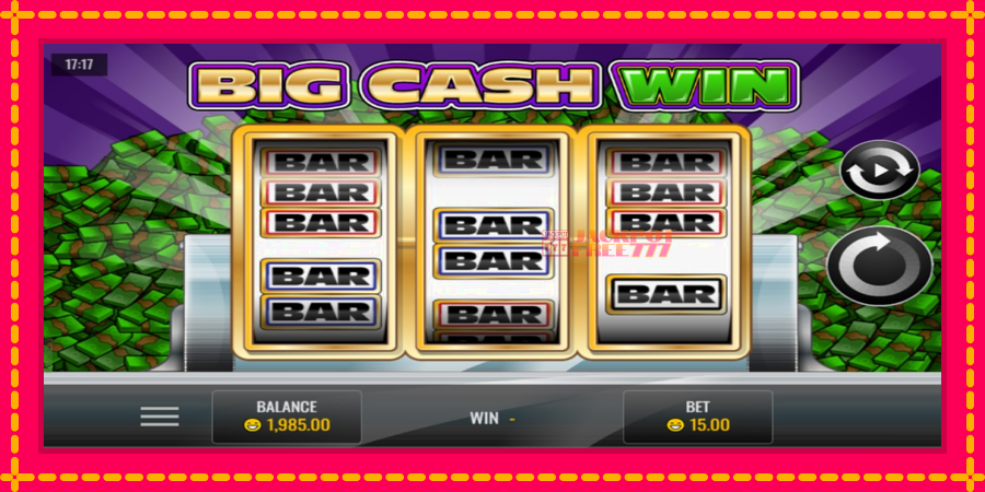 Big Cash Win автомат со уникатна механика, слика 1