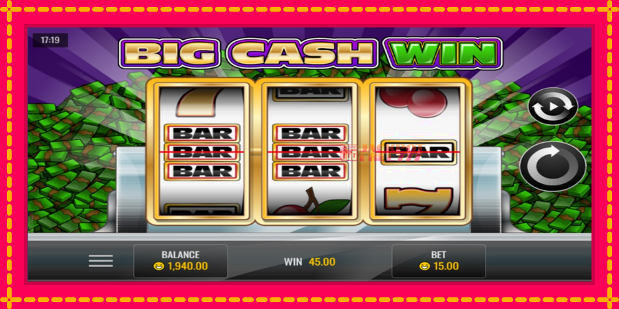 Big Cash Win автомат со уникатна механика, слика 4