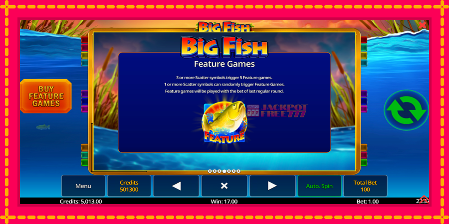 Big Fish автомат со уникатна механика, слика 7