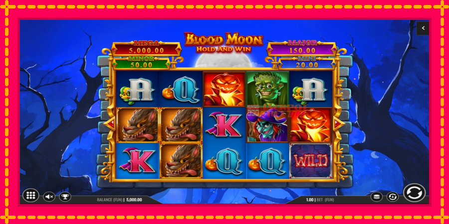 Blood Moon Hold and Win автомат со уникатна механика, слика 1