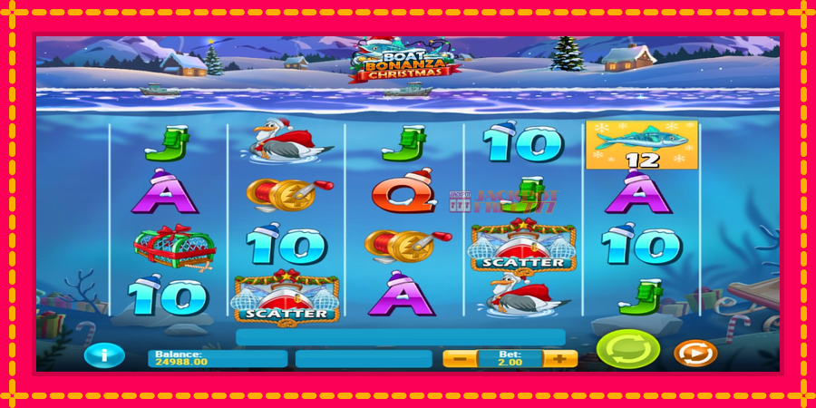 Boat Bonanza Christmas автомат со уникатна механика, слика 3