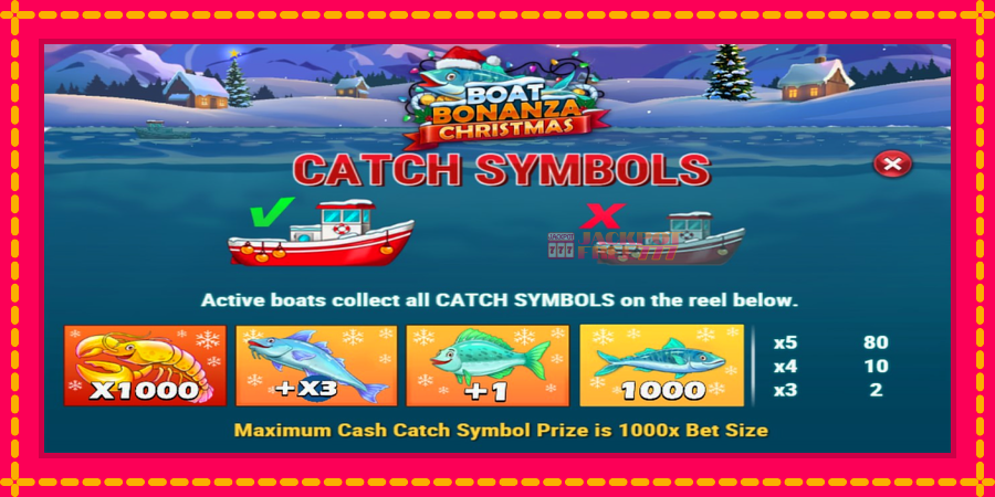 Boat Bonanza Christmas автомат со уникатна механика, слика 4