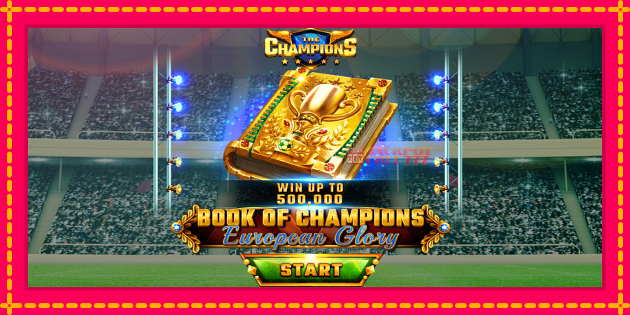 Book of Champions - European Glory автомат со уникатна механика, слика 1