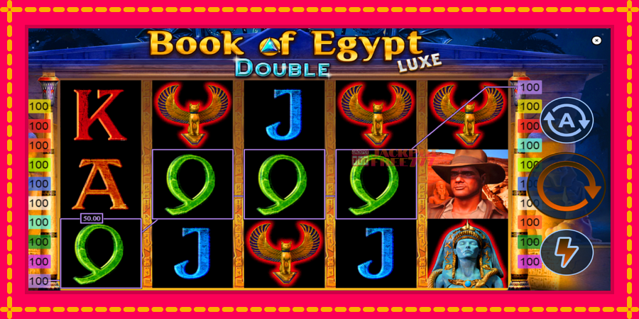 Book of Egypt Double Luxe автомат со уникатна механика, слика 4