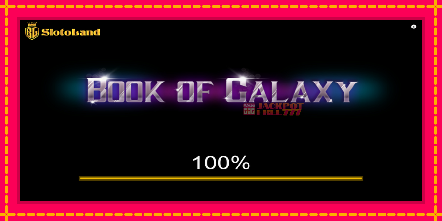 Book of Galaxy автомат со уникатна механика, слика 1