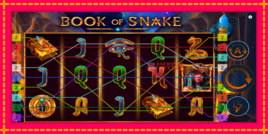 Book of Snake автомат со уникатна механика, слика 2