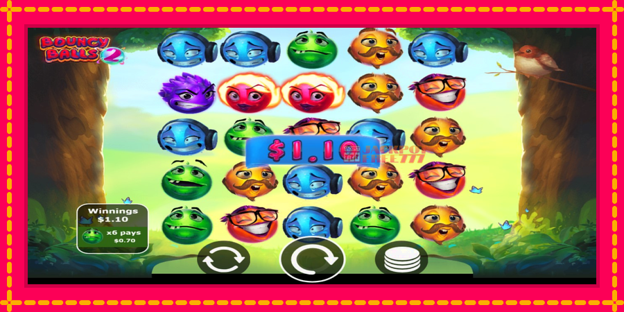 Bouncy Balls 2 автомат со уникатна механика, слика 2