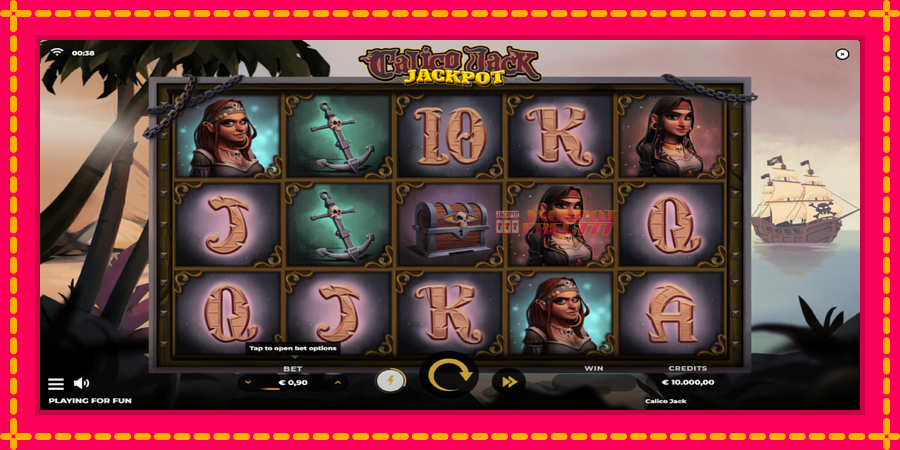 Calico Jack Jackpot автомат со уникатна механика, слика 1