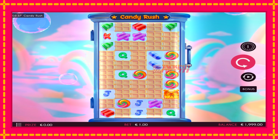 Candy Rush автомат со уникатна механика, слика 2