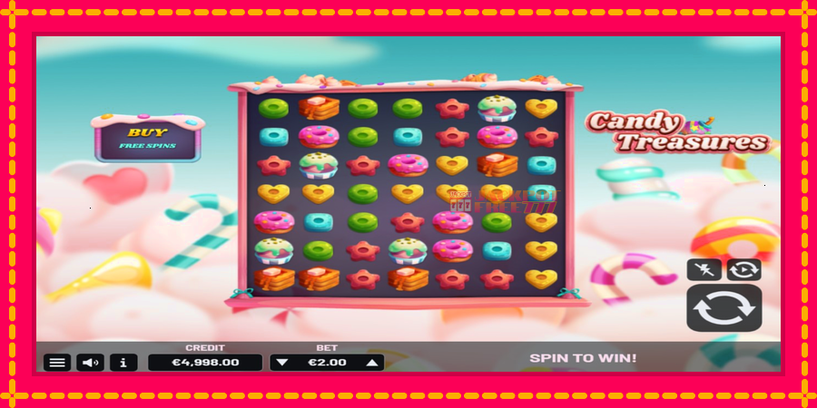 Candy Treasures автомат со уникатна механика, слика 2