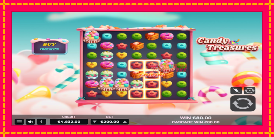 Candy Treasures автомат со уникатна механика, слика 3