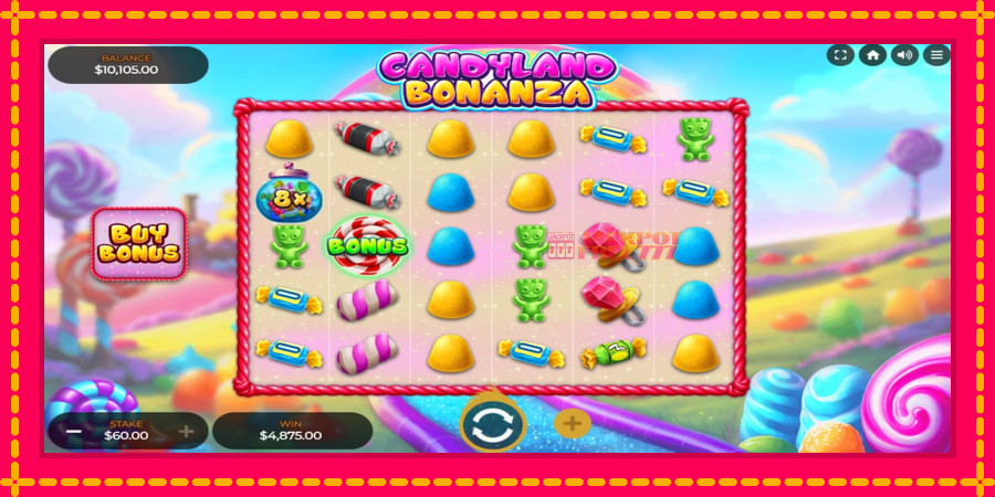 Candyland Bonanza автомат со уникатна механика, слика 1