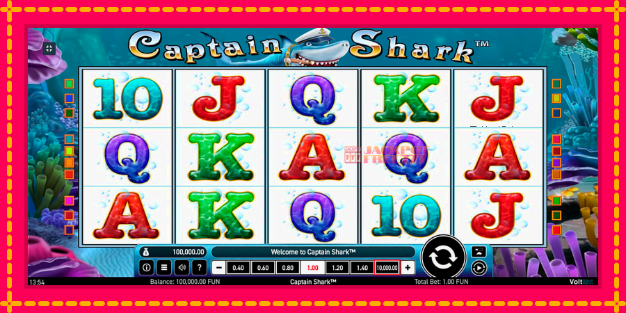 Captain Shark автомат со уникатна механика, слика 1