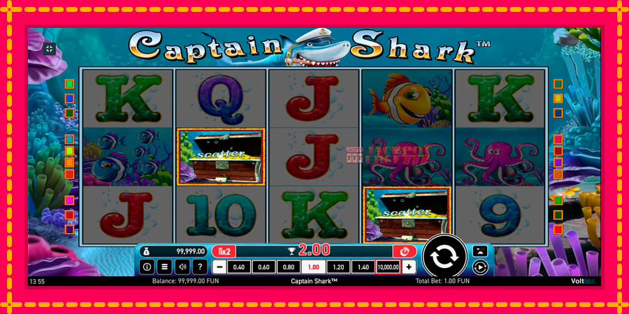 Captain Shark автомат со уникатна механика, слика 3