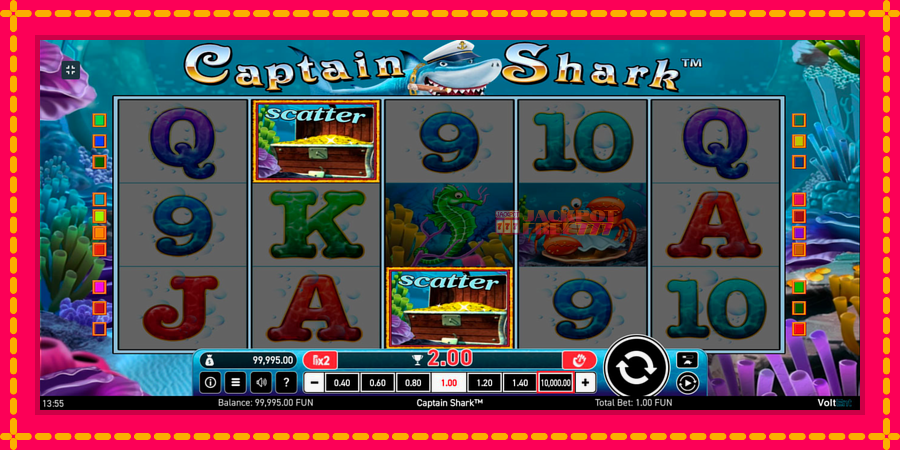 Captain Shark автомат со уникатна механика, слика 4