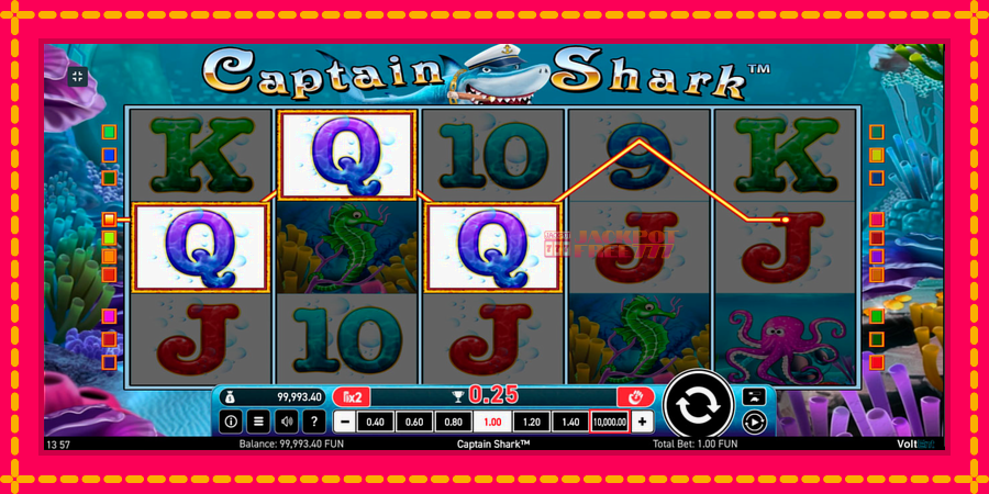 Captain Shark автомат со уникатна механика, слика 10