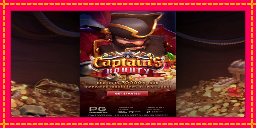 Captains Bounty автомат со уникатна механика, слика 1