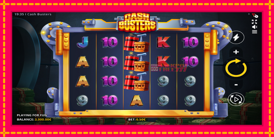 Cash Busters автомат со уникатна механика, слика 2