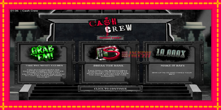 Cash Crew автомат со уникатна механика, слика 1